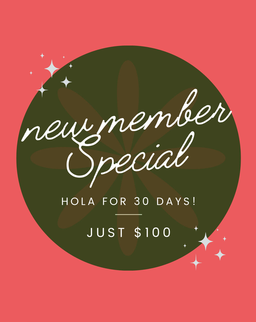 Featured image for “New Member Special”